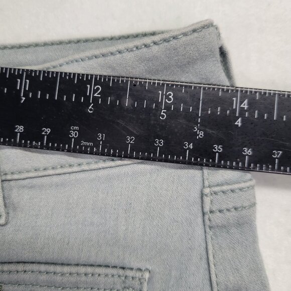 Altar’d State Blue Denim Button Skirt Size Small Cute Summer Mini Belt Loops‎ - Picture 2 of 6